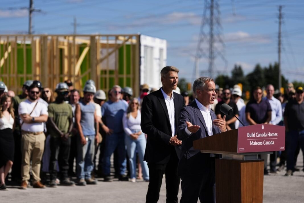 Fact File: Claims government built fake homes for photo op misleading